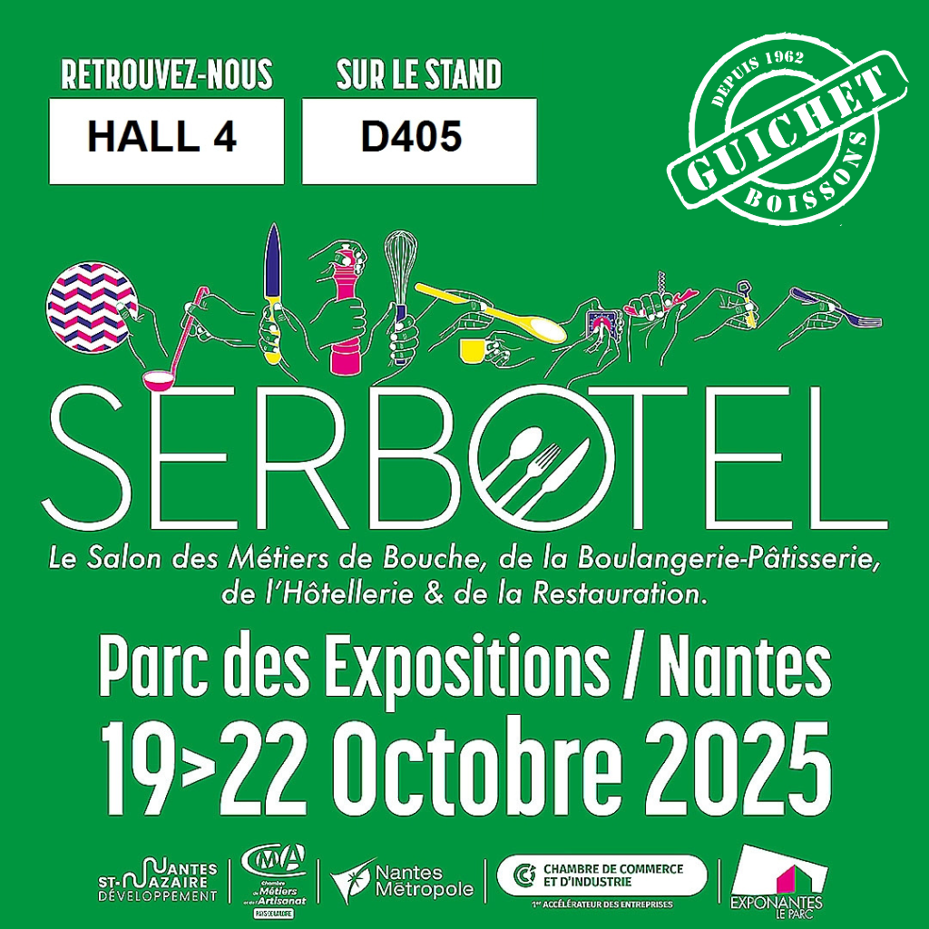 Retrouvez-nous au Salon Serbotel du 19 au 22 octobre 2025 !